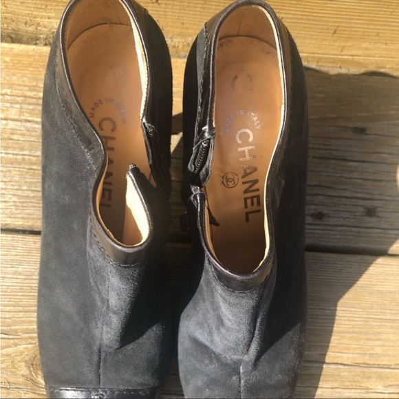 Chanel suede shoes. Authentic. Great condition. Size 37,5 - Picture 12 of 13